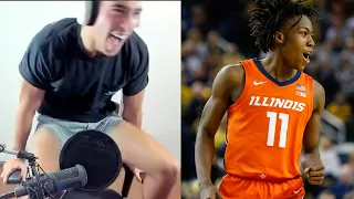 Bulls Fan Live Reaction to Drafting Ayo Dosunmu