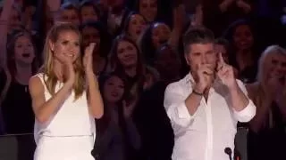 America's Got Talent 2016 Audition - Brian Justin Crum Singer Gets Standing Ovation with great Cover