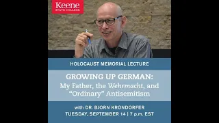 Holocaust Memorial Lecture 2021