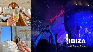 Performing in Ibiza with Duran Duran | VLOG 🤩💖