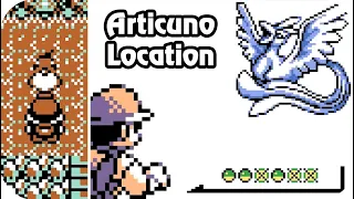 Pokémon Red, Blue & Yellow - Articuno Location & Battle (HQ)