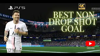 FIFA 22 BEST NON DROP SHOT GOAL | MESSI | PS5|4K 60FPS | PSG