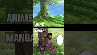 Attack on Titan Final Episode Manga vs. Anime Comparison  #attackontitan #AoT #Anime