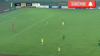 yanga vs mamelodi sundowns highlights FT  | young African vs mamelodi sundowns highlights ( 0-0 )