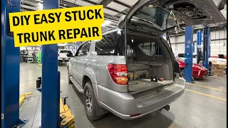 Toyota Sequoia Trunk Wont Open (Ultimate How-To)