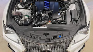 RR Racing Supercharged Lexus RCF takes on world!