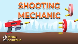 Shooting Mechanic in Unity: Nerf Gun - Visual Scripting Tutorial