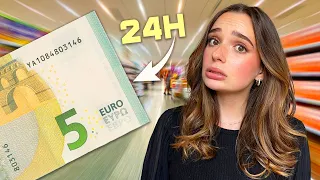 JE MANGE AVEC 5€ PENDANT 24H (je suis choquée) | Andie Ella