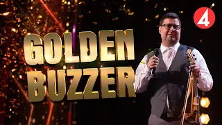 GOLDEN BUZZER - Stefans magiska framträdande belönas med Edwards Golden Buzzer