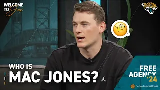 1 on 1 With Mac Jones | Jacksonville Jaguars