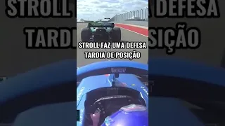 O movimento de Lance Stroll que causou um acidente na Formula 1