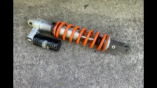 Rebuild a KTM rear shock WP   ** serwis amortyzatora tył KTM WP **