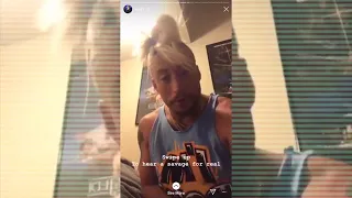 Enzo Amore's reaction to being kicked out of Survivor Series