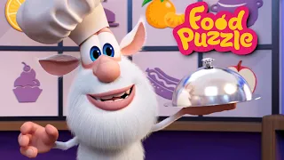 Booba 🍔 Food Puzzle: All Season 2 Episodes Compilation 🍴 Funny cartoons for kids - Booba ToonsTV