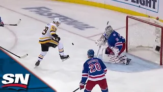 Jake Guentzel Kicks Puck Into The Air Before Batting It In For Sensational Goal