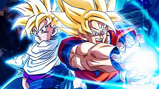 STR EXCHANGE SSJ GOKU & SSJ GOHAN AGAINST EVERYTHING!!!! (DBZ: Dokkan Battle)