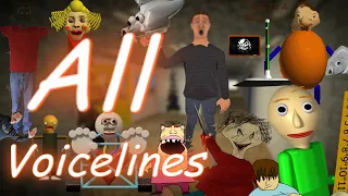 Baldi’s Basics All Voicelines