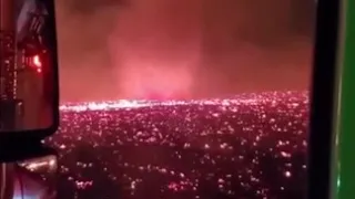 Огненный смерч в Калифорнии. Сентябрь 2020. Fire tornado in California, USA