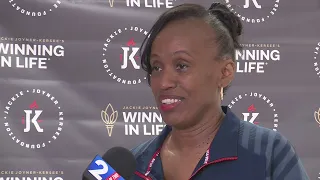 Olympic icon Jackie Joyner-Kersee weighs in on IOC's new guidelines on political protests at the Gam