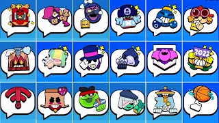 ALL NEW ANIMATED PINS IN BRAWL STARS