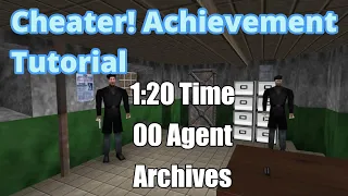 Goldeneye ARCHIVES 1:20 Speed Run Commentary| Cheater! Achievement