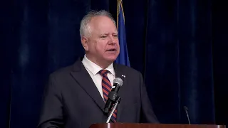 Gov. Walz on rebate checks for Minnesota families