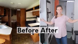 RV Renovation Tour: before and after