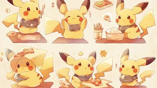 happy pokemon music for cooking💙 cozy vibes