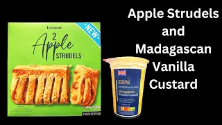 Apple Strudels and Madagascan Vanilla Custard