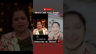 Amazing comedy Bharti Singh and Dharmesh in dance deewane show 😂// #comedy #funny #shorts #bharti