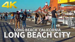 [Full Version] LONG BEACH - Downtown, Waterfront, Shoreline Village, Belmont Shore, California, 4K