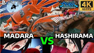 Hashirama VS Madara [4K 60fps] NARUTO X BORUTO Ultimate Ninja STORM CONNECTIONS