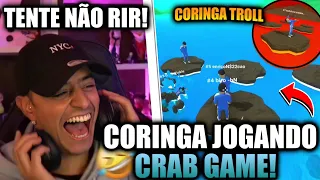 LOUD CORINGA JOGANDO CRAB GAME COM A TROPA DA FRANÇA + GABE E ALEF | TENTE NÃO RIR!!! O INÍCIO