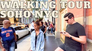 New York City SOHO Walking Tour - What It's Like To Live & Walk SOHO | 4K