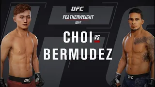 UFC Doo Ho Choi VS Dennis Bermudez