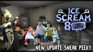 ICE SCREAM 8 NEW UPDATE SNEAK PEEK @KepleriansTeamGames