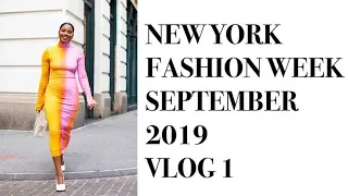 NEW YORK FASHION WEEK SEPTEMBER 2019 VLOG 1 | MONROE STEELE