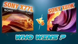 Sony X77L VS X80K- Who Wins? | The Best Budget 4K UHD Smart TV Comparison!