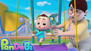 Playground Song | Baby's Fun Time at the Playground + More Nursery Rhymes & Kids Songs - Pandobi