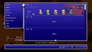 Final Fantasy IV Part 005 Grinding to Level 99 Part 2/2