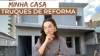 EVOLUÇÃO DA MINHA CASA  + 5 TRUQUES PARA SUA OBRA Mariana Cabral
