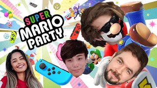 Mario Party, Uno & more W/ Jacksepticeye, Sykkuno and Valkyrae! (10-11-2021) VOD
