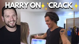 harry styles on crack | Reaction