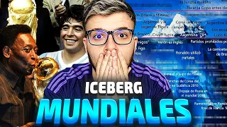 EL ICEBERG DE LOS MUNDIALES DE FÚTBOL: ROBOS, TEORÍAS, CURIOSIDADES, ARREGLOS Y DENUNCIAS.