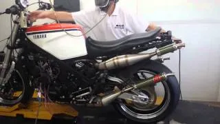 Yamaha RZ500 Dyno Run, Streetfighter