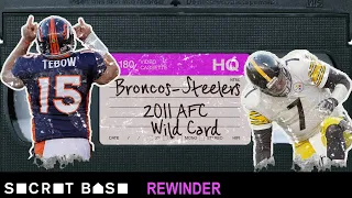 Tim Tebow's playoff overtime miracle deserves a deep rewind | 2011 AFC Wild Card Broncos vs Steelers