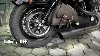 Patriot Defender Exhaust on 2012 Harley Sportster XL883N Iron