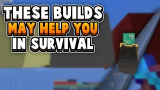 5 IMPORTANT Builds For Any Survival Minecraft World