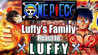 👒 Luffy's family react to Luffy, Luffy's crew | Compilation | Gacha Club | Onepiece