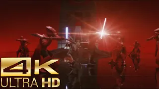 Rey & Kylo Ren vs Praetorian Guards (1/2) [4k UltraHD] - Star Wars: The Last Jedi Fight Scene